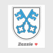 Wangen & Oberaargau districten embleem, Zwitserlan Sticker (Vel)
