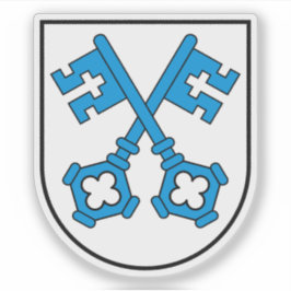 Wangen & Oberaargau districten embleem, Zwitserlan Sticker