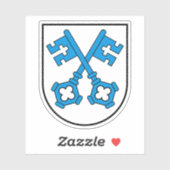 Wangen & Oberaargau districts emblem, Switzerland Sticker (Vel)