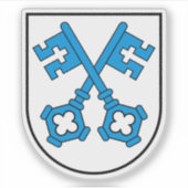 Wangen & Oberaargau districts emblem, Switzerland Sticker (Voorkant)