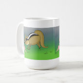 Wangetjes met ijshoorntjes koffiemok (Voorkant links)