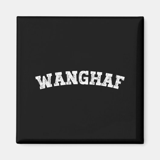 Wanghaf Meme Grappig Magneet (Voorkant)
