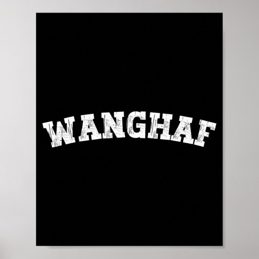 Wanghaf Meme Grappig Poster (Voorkant)