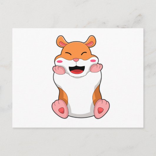 Wanghamster Briefkaart (Voorkant)