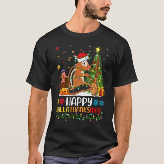 Wangzanger Dier Gelukkige Wangzanger Hellothanks T-shirt (Voorkant)