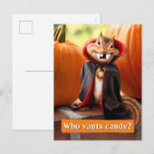 Wangzorro Vampier Uitnodiging Briefkaart (Voorkant / Achterkant)