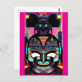 Wanhopig uur van afgoderij briefkaart (Voorkant / Achterkant)