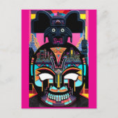 Wanhopig uur van afgoderij briefkaart (Voorkant)