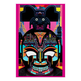 Wanhopig uur van afgoderij perfect poster