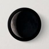 Wanhopige halve maan ronde button 5,7 cm (Voorkant)