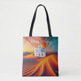 Wanhopige ICE-isolatie Tote Bag