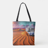 Wanhopige ICE-isolatie Tote Bag (Achterkant)