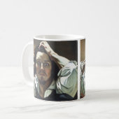 Wanhopige man koffiemok (Voorkant links)