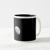 Waning Moon 2 Tweekleurige Koffiemok (Voorkant rechts)