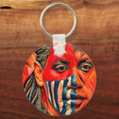 Wanita, Free-West-Papua Sleutelhanger (Voorkant)
