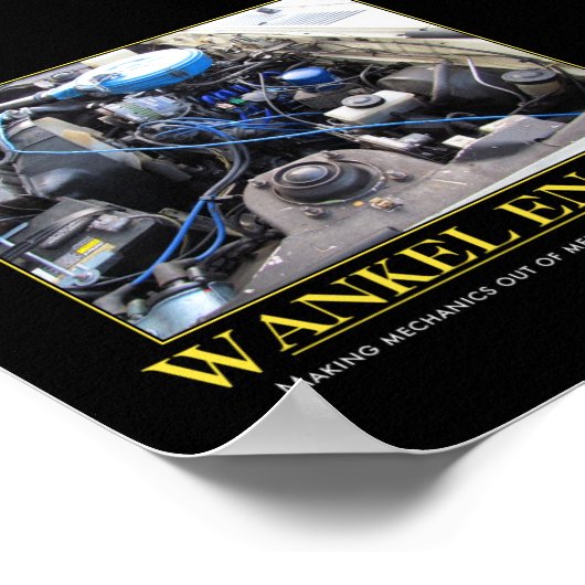 Wankel Engines Poster (Hoek)