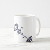 Wankel-Mok motor Koffiemok (Voorkant rechts)