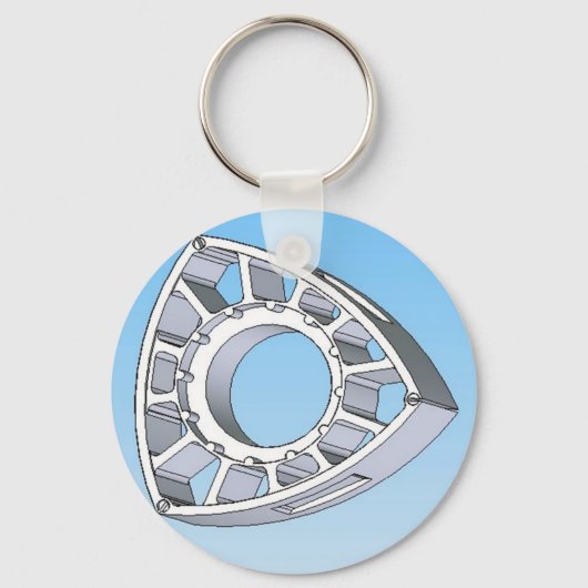 Wankel Rotor Sleutelhanger (Voorkant)