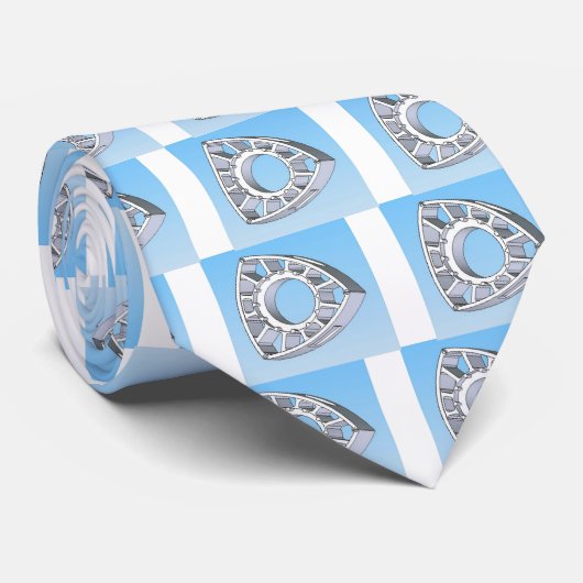 Wankel Rotor Stropdas (Opgerold)