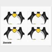 Wankele Pete Rechthoekige Sticker (Vel)