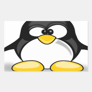 Wankele Pete Rechthoekige Sticker