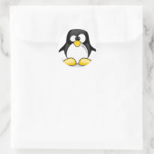 Wankele Pete Ronde Sticker (Tas)