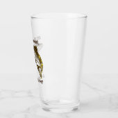 Wankelen in lachen... - Vist Beer Glas (Links)