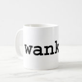 wanker. koffiemok (Voorkant links)