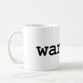 wanker. koffiemok (Links)