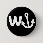 wanker w ankerplein ronde button 5,7 cm (Voorkant)