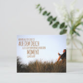 Wann hast du zuletzt auf dem Deich gesessen…? Briefkaart (Staand voorkant)