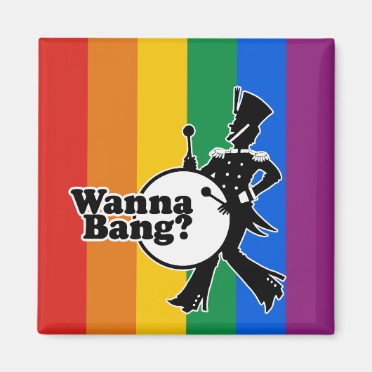WANNA BANG? MAGNEET (Voorkant)