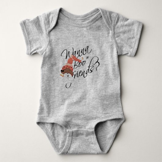Wanna Boo Friends Halloween Romper (Voorkant)