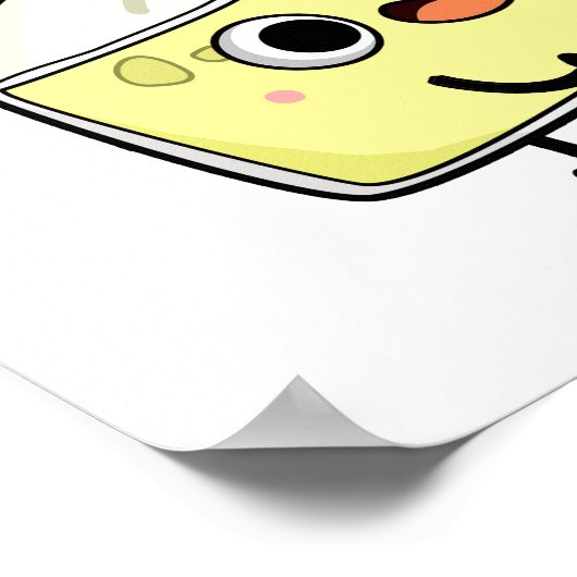 Wanna Curdle Grappige Kaas Puns Poster (Hoek)