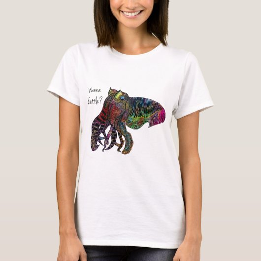 Wanna Cuttle T-shirt (Voorkant)