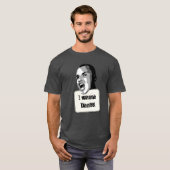 Wanna Dance Funny Custom Text T-shirt (Voorkant volledig)