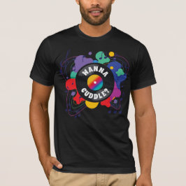 Wanna knuffel - Design #1 - T-shirt (C)
