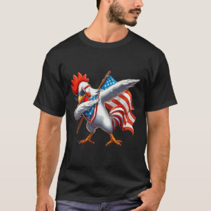 Wanna Ng 4 juli grappige vuurwerk patriottische Am T-shirt