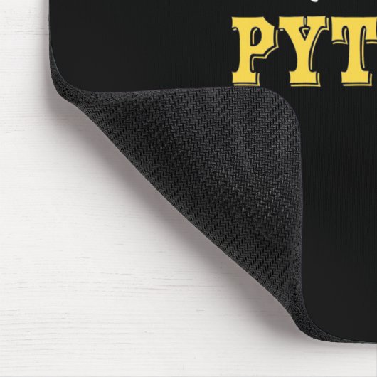 Wanna Pet My Python Muismat (Hoek)