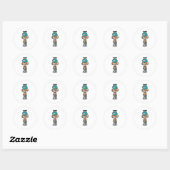 Wanna Play Ronde Sticker (Vel)