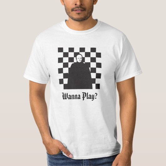 Wanna Play? T-shirt (Voorkant)
