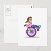Wanna race briefkaart (Voorkant / Achterkant)
