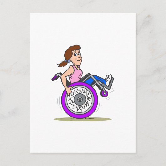 Wanna race briefkaart (Voorkant)