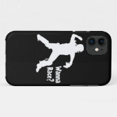 Wanna Race, white.png Case-Mate iPhone Case (Achterkant (horizontaal))
