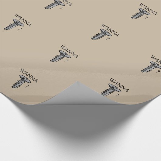 WANNA SCREW CADEAUPAPIER (Hoek)