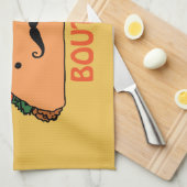 Wanna Taco Bout It Kitchen Towel Humor Theedoek (Quarter Fold)