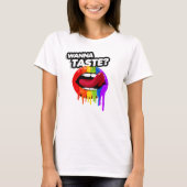 WANNA TASTE DE RAINBOW T-SHIRT (Voorkant)