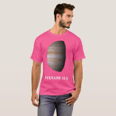 Wannabe Sun Jupiter Shirt Astronomy Shirt Planet (Voorkant volledig)