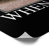 Wanneer alle andere defecten uitvallen - Hug Da Ca Poster (Hoek)