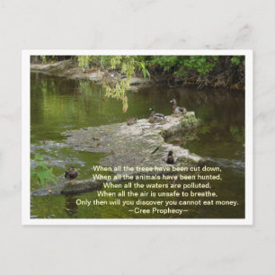 Wanneer alle briefkaart